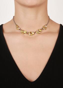 Gelb - Petit Glamour - Halskette von Konplott